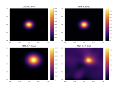 Physical Informed Neural Networks for Modeling Ocean Pollutant